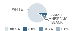 Montowese Elementary School Student Race Distribution