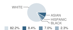 Yalesville School Student Race Distribution