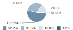 Bucks Hill School Student Race Distribution