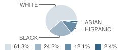 Westside Elementary School Student Race Distribution