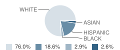 Barron Collier High School Student Race Distribution