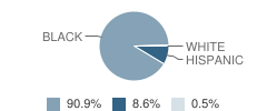 Edison Park Elementary School Student Race Distribution