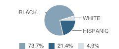 Graham Elementary School Student Race Distribution