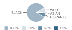 Lakewood Elementary School Student Race Distribution