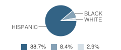 Eden Park Elementary School Student Race Distribution