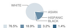 City of Cape Coral Charter High School Student Race Distribution