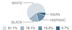 Westbrooke Elementary School Student Race Distribution