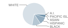 Keheley Elementary School Student Race Distribution