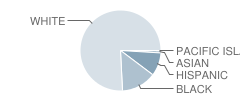 Commerce Middle School Student Race Distribution