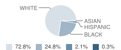 West Laurens Middle School Student Race Distribution