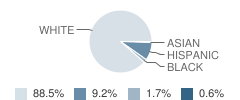 Lula Elementary School Student Race Distribution