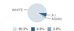 Nezperce School Student Race Distribution