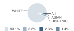 Soda Springs High School Student Race Distribution