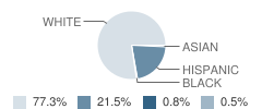 Teton High School Student Race Distribution