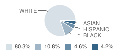 Paul T Wright Elementary School Student Race Distribution