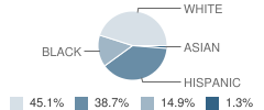 Lane Elementary School Student Race Distribution