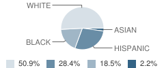 Hamlin Upper Grade Center School Student Race Distribution