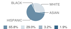 Blackhawk Middle School Student Race Distribution