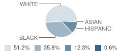 Nathan Hale Intermediate School Student Race Distribution