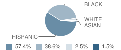 Phoenix Military Academy High School Student Race Distribution