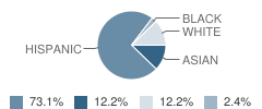 Plainfield Elementary School Student Race Distribution