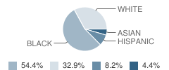 Garfield Elementary School Student Race Distribution