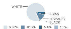 Lyon Elementary School Student Race Distribution