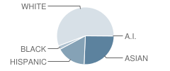 Hawthorn Elementary School South Student Race Distribution
