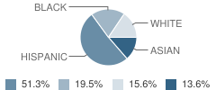 G Stanley Hall Elementary School Student Race Distribution