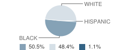 Pleasant Valley North Elementary School Student Race Distribution