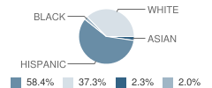 J B Kennedy Elementary School Student Race Distribution