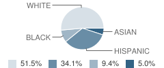 Robert C Hill Elementary School Student Race Distribution