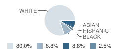 In Aca for Science Math & Humanities School Student Race Distribution