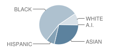 Prince Chapman Academy Student Race Distribution