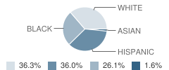 Beardsley Elementary School Student Race Distribution