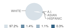 Sheridan High School Student Race Distribution