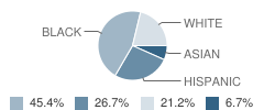 Sumner Academy of Arts & Science Student Race Distribution