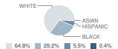 Blue Lick Elementary School Student Race Distribution