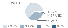 Conway Middle School Student Race Distribution