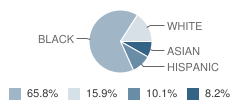 Maupin Elementary School Student Race Distribution