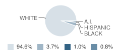 Iota Elementary School Student Race Distribution