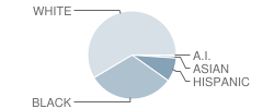 East Ascension High School Student Race Distribution