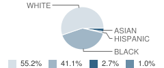 Dolby Elementary School Student Race Distribution