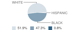 Vacherie Elementary School Student Race Distribution