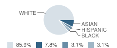 Parker School Student Race Distribution