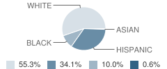 Carlton School Student Race Distribution