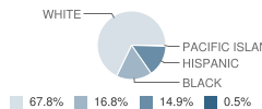 Edward F Leddy School Student Race Distribution