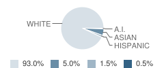 Wildwood School Student Race Distribution