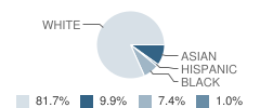 Honey Creek Community School Student Race Distribution