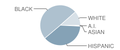 Covert High School Student Race Distribution